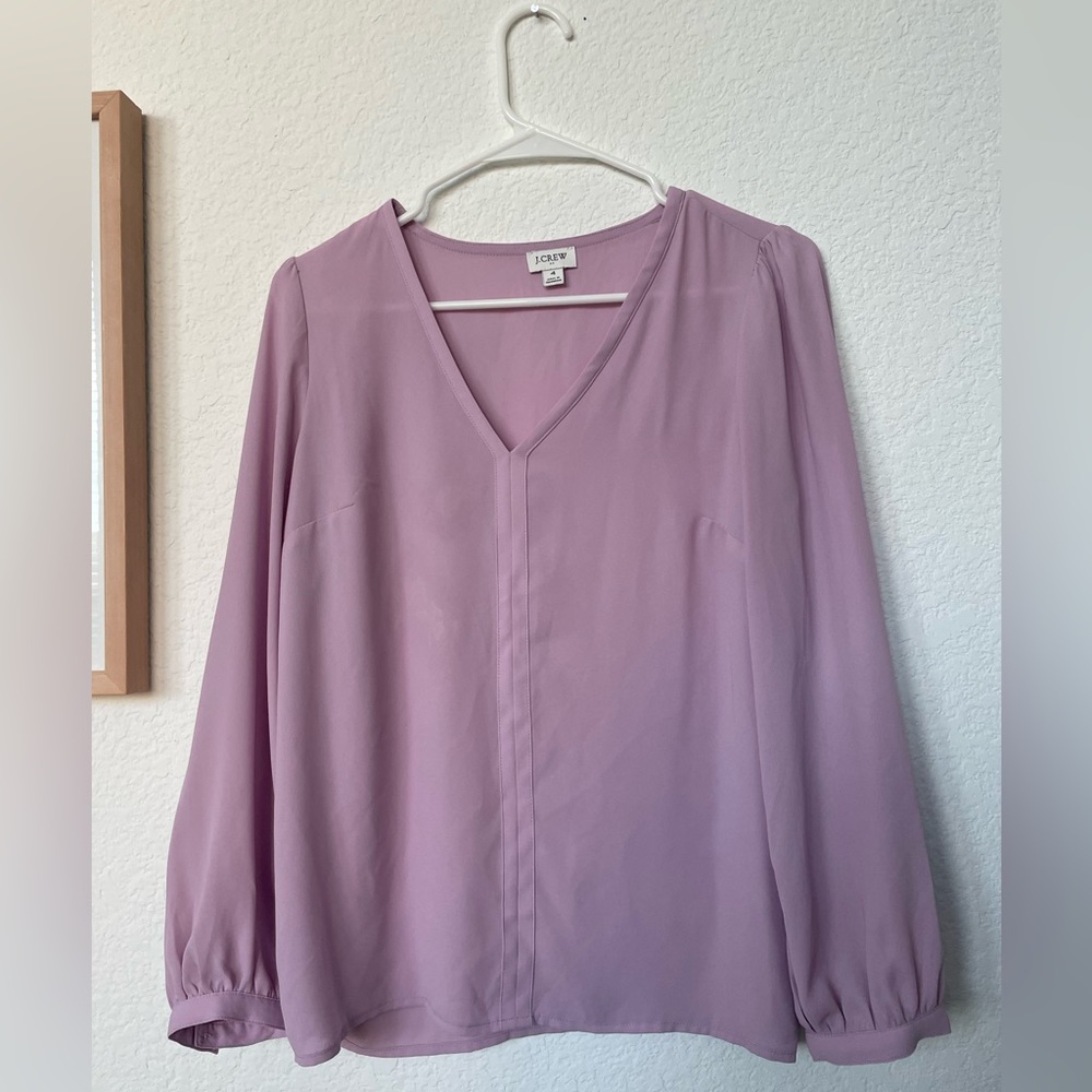 Jcrew Lavendar blouse